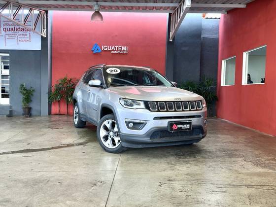 JEEP COMPASS 2.0 16V FLEX LONGITUDE AUTOMÁTICO JEEP COMPASS 2.0 16V FLEX LONGITUDE AUTOMÁTICO